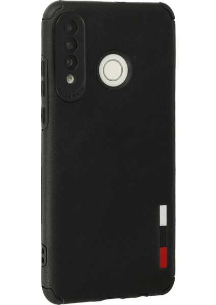 Huawei P30 Lite Kılıf Loop Deri Silikon - Siyah modelleri