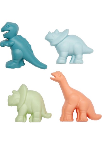 4 Dinozor Kum Kalıbı