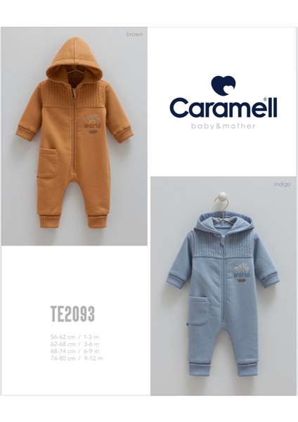 Barbosa Caramell %100 Pamuk Hello World 3 Iplik Şardonlu Erkek Bebek Lux Tulum TE2093 (Yeni Sezon) fiyatları