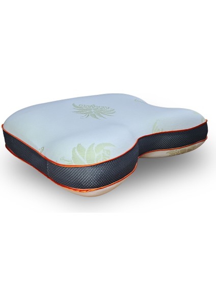 Aloe Vera Kumaşlı anti snore uyku Yastığı,boyun destekli ortopedik Cilt Dostu Visco Parçacıklı Yastık