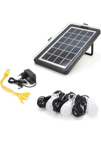 RT-999 Solar Panelli /ledli Güneş Enerjili Radyo Usb/ 3 Adet Ampul Şarjlı (Solar 9V) fiyatları