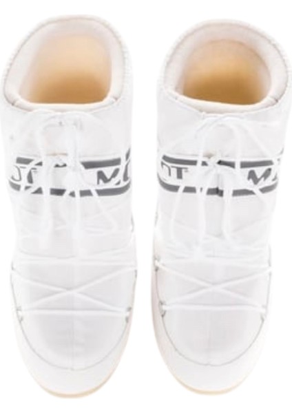 80d1400440-a001 Moon Boot Nylon Unisex Çocuk Beyaz Kar Botu fiyatları