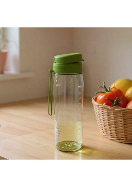 Pure Su Matarası, Süzgeçli Su Kabı, Plastik Suluk, Su Matarası, 730 ml