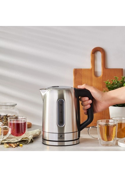 5 Kademeli Sıcaklık Modu , Isıya Göre LED Aydınlatma Inox 2200W Su Isıtıcısı modelleri