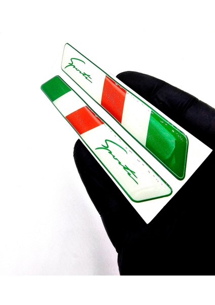 Italya Çamurluk Logosu Uyumlu Damla Sticker - Italya Sports Sticker Damla modelleri