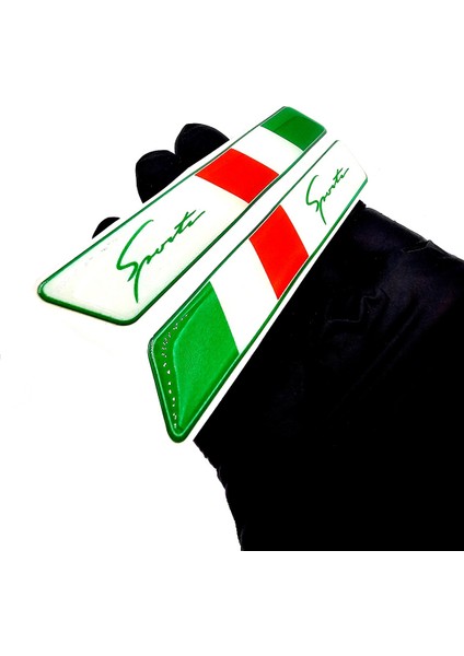 Italya Çamurluk Logosu Uyumlu Damla Sticker - Italya Sports Sticker Damla fırsatları