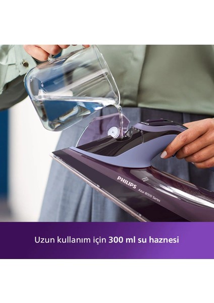 Azur Yüksek Performans Steamglide Elit Taban Extra Dikey ve Turbo Kullanım 3000W Buharlı Ütü fiyatları