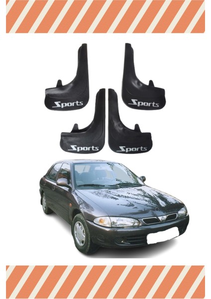 Proton 416 Sports Yazılı 4'lü Tozluk Çamurluk Paçalık