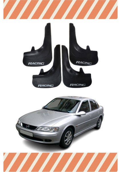 Opel Vectra B 1995-2002 Racing Yazılı 4'lü Tozluk Çamurluk Paçalık