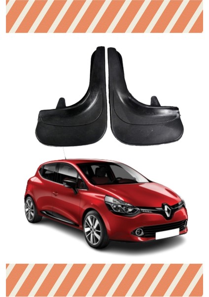 Renault Clio 4 2'li Tozluk Çamurluk Paçalık