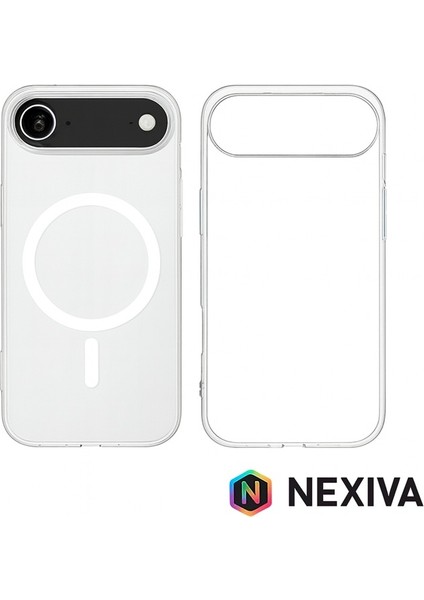 Iphone 17 Air Mağsafe Kılıf Tam Koruma 360 Kaplama Darbe Karşı Korumalı Sert Mika Kılıf