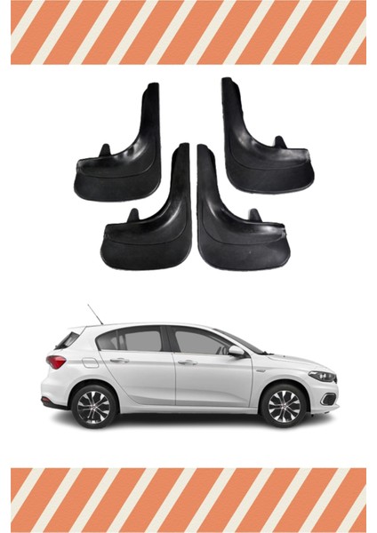 Fiat Egea Hb Tüm Kasalar 4'lü Tozluk Çamurluk Paçalık