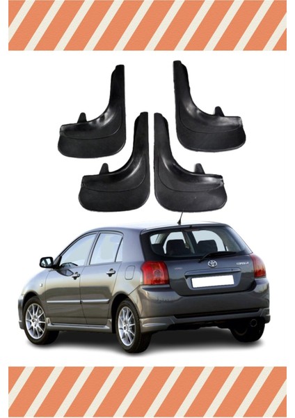 Toyota Corolla Hb Tüm Kasalar 4'lü Tozluk Çamurluk Paçalık