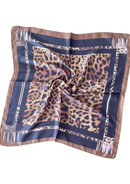 2 Li Saten Bandana Seti Saten Fular Saten Çanta Aksesuarı Özel Desen Bandana 45X50 cm modelleri