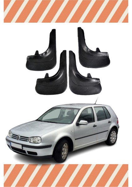 Volswagen Golf 4 4'lü Tozluk Çamurluk Paçalık