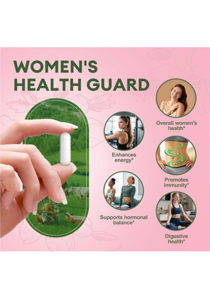 Healt Beef Organ For Women - Beef Liver, Kidney, Heart,uterus Tissue - Balance Hor Mo Nes Ove Rall Ener Gy - Grass Fed, Pasture Raised - Natural Iron With Fo Late - 120 Capsul indirimleri
