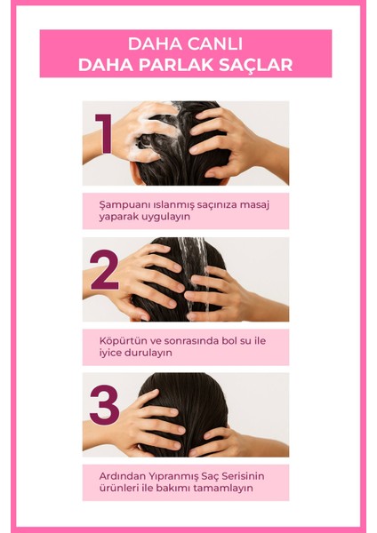 Kıvırcık ve Dalgalı Saçlar Için Saç Bakım Şampuanı 400 ml (Bukle Belirginleştirici) (Tuzsuz) fırsatları