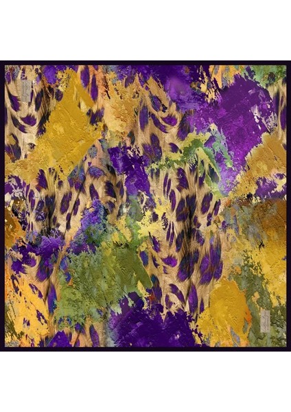 Güz | Yaz Serinliği Eşarp 90 x 90 - 2560 03