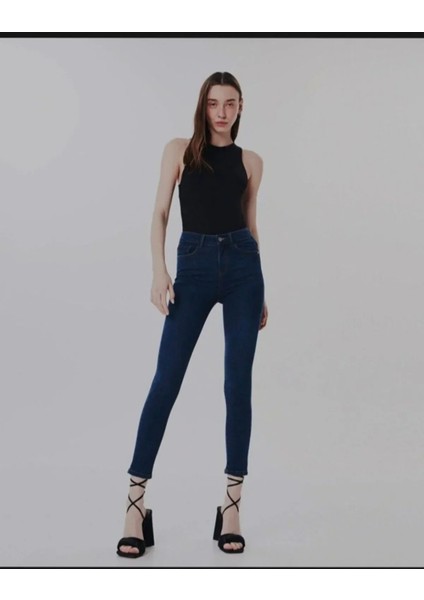 Allbucks Twist, Skinny Fit Elastik Jean Pantolon ABTWS0001