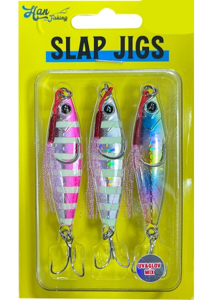 Hanfish Uv&glow Mix Slap Jigs