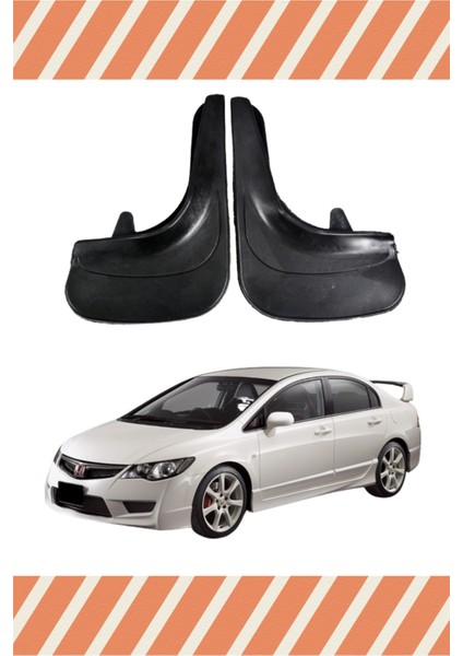Honda Civic 2007-2012 2'li Tozluk Çamurluk Paçalık