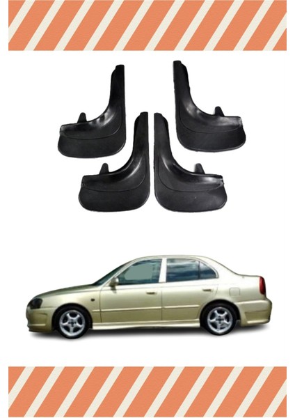 Hyundai Accent Milenyum 4'lü Tozluk Çamurluk Paçalık