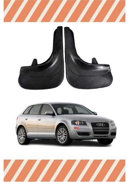 Audi A3 Uyumlu 2'li Tozluk Çamurluk Paçalık