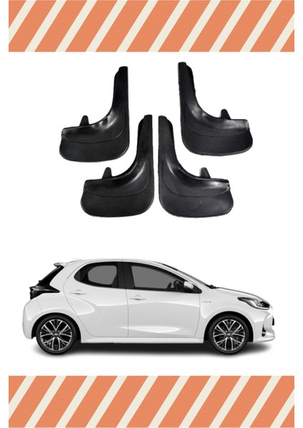 Toyota Yaris 4'lü Tozluk Çamurluk Paçalık