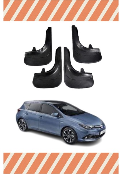 Toyota Auris 4'lü Tozluk Çamurluk Paçalık