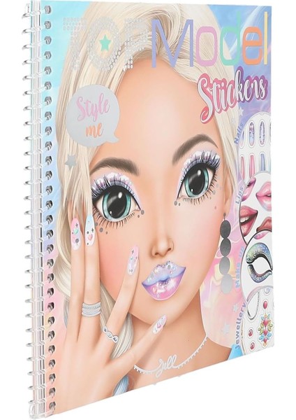 Style Me Makyaj Tasarım ve Çıkartma Kitabı modelleri