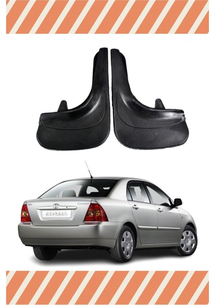 Toyota Corolla Tüm Kasalar 2'li Tozluk Çamurluk Paçalık
