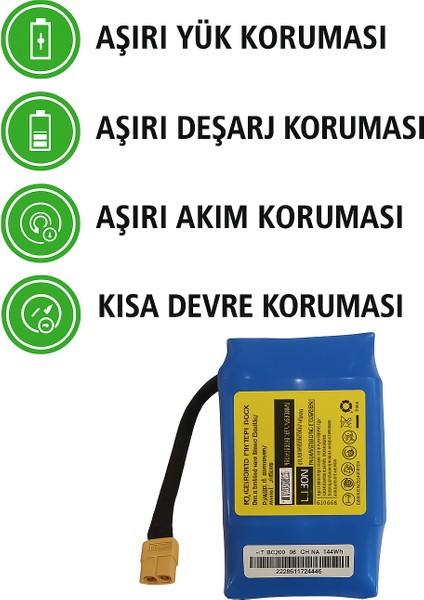 Samsung Smart Balance Hoverboard Elektirikli Kaykay ve Drift Car Batarya (Pil) fiyatları