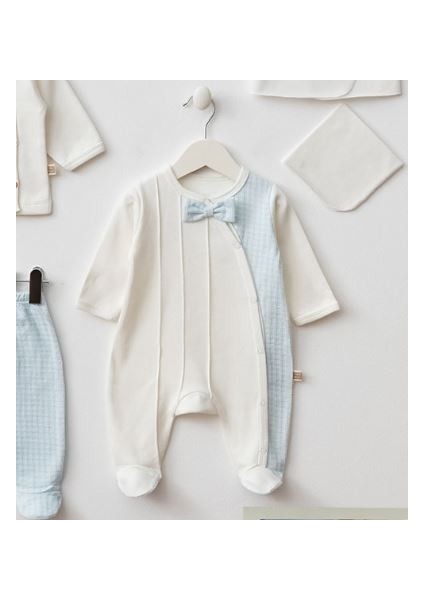 Erkek Bebek Yenidoğan 0-3 Ay Carısma Nervüllü 10LU Hastane Çıkışı Zıbın Seti indirimleri