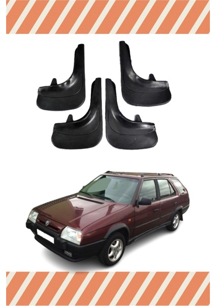 Skoda Forman 4'lü Tozluk Çamurluk Paçalık