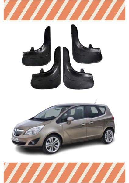 Opel Meriva 4'lü Tozluk Çamurluk Paçalık