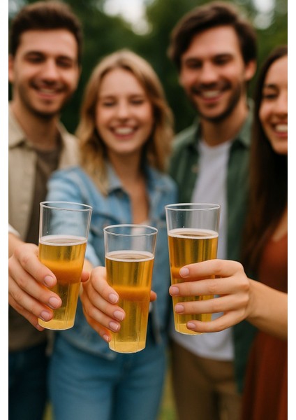 7’li Set Plastik Kokteyl, Meşrubat Bardağı - Parti, Düğün, Davet ve Organizasyon Bardağı 300 ml fiyatları