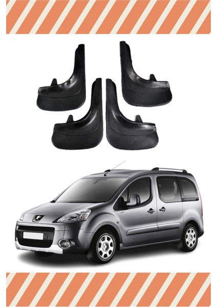 Peugeot Partner 4'lü Tozluk Çamurluk Paçalık