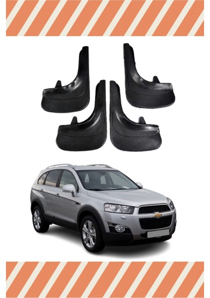 Chevrolet Captiva 4'lü Tozluk Çamurluk Paçalık