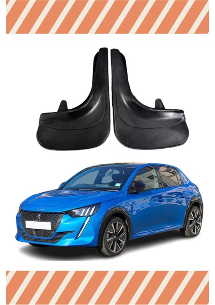 Peugeot 208 Tüm Kasalar 2'li Tozluk Çamurluk Paçalık