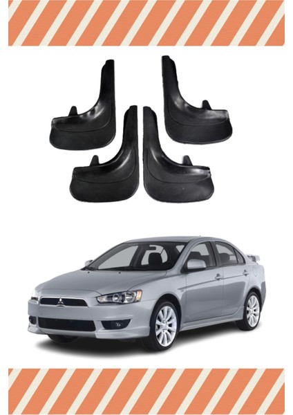 Mitsubishi Lancer 4'lü Tozluk Çamurluk Paçalık