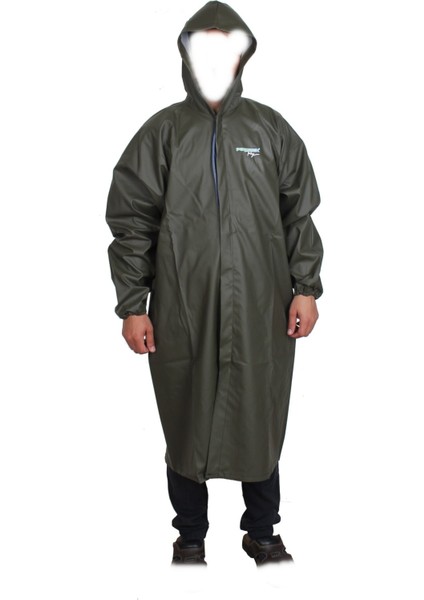 Pvc Pardesü Fermuarlı Balıkçı Yağmurluk