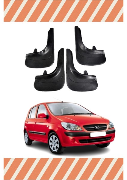 Hyundai Getz Tüm Kasalar 4'lü Tozluk Çamurluk Paçalık