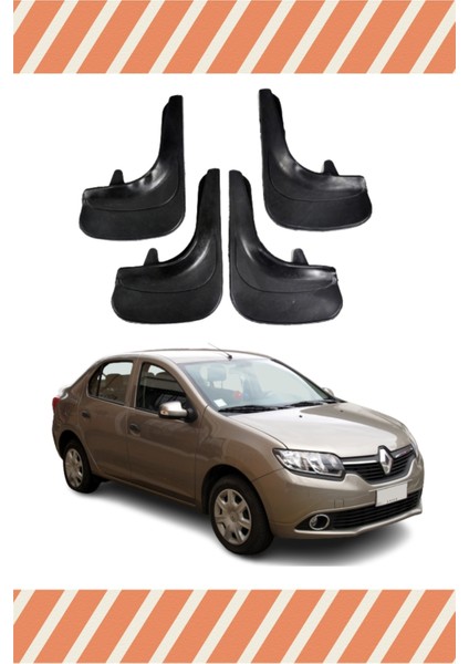 Renault Symbol 4'lü Tozluk Çamurluk Paçalık