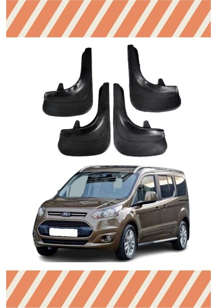 Ford Connect 4 Kapı 14 ve Sonrası 4'lü Tozluk Çamurluk Paçalık