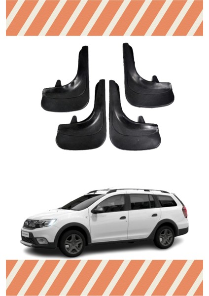 Dacia Logan Mcv Tüm Kasalar 4'lü Tozluk Çamurluk Paçalık