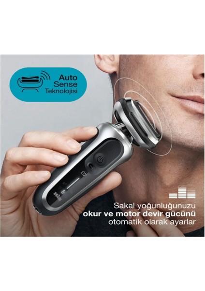 Premium 7 Serisi Flex Başlıklı Smartcare Kablosuz Tıraş Makinesi + Yüz Temizleme Ataşmanı fiyatları