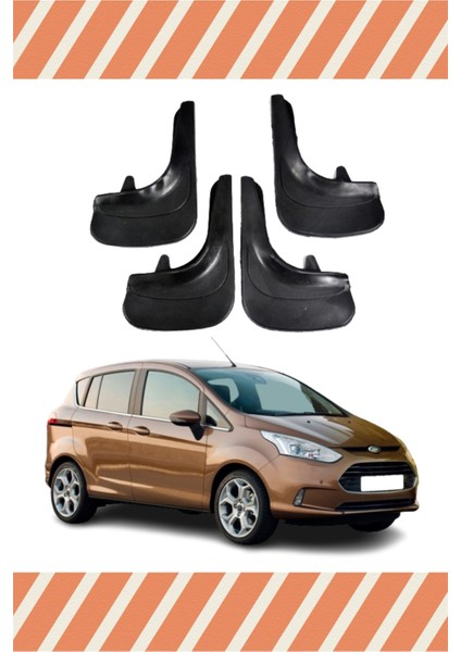 Ford B Max 4'lü Tozluk Çamurluk Paçalık