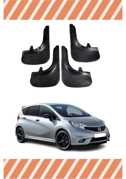 Nissan Note 4'lü Tozluk Çamurluk Paçalık