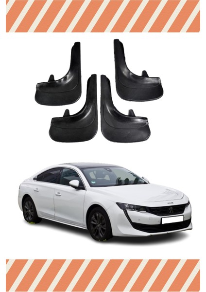Peugeot 508 4'lü Tozluk Çamurluk Paçalık