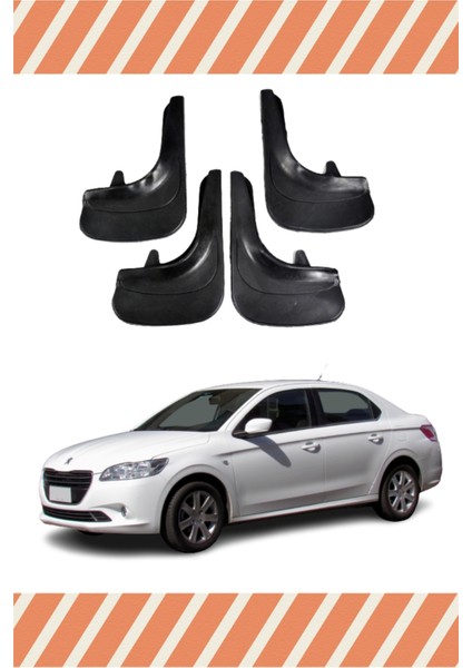 Peugeot 301 4'lü Tozluk Çamurluk Paçalık